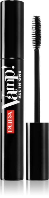 PUPA Milano Vamp! All In One mascara pentru volum, alungire si separarea genelor culoare 101 Black 9 ml