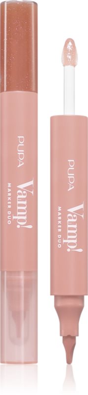 PUPA Milano Vamp! Lip Marker Duo repara buzele stralucitor