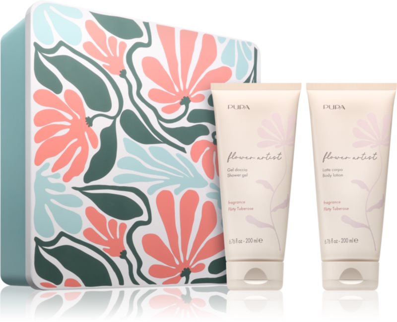 PUPA Milano Flower Artist Kit set cadou pentru corp cu parfum Flirty Tuberose
