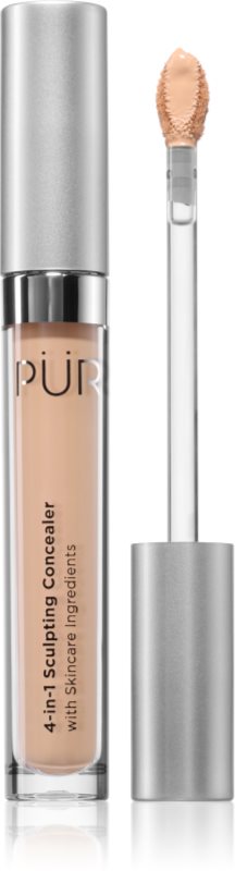 PÜR Cosmetics 4-in-1 Sculpting Concealer hidratant anticearcan pentru fata si zona ochilor