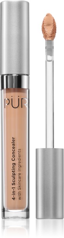 PÜR Cosmetics 4-in-1 Sculpting Concealer hidratant anticearcan pentru fata si zona ochilor