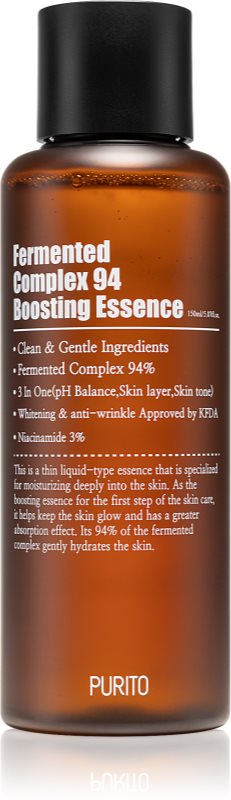 Purito Fermented Complex 94 esență cu efect iluminator cu efect de nutritiv 150 ml