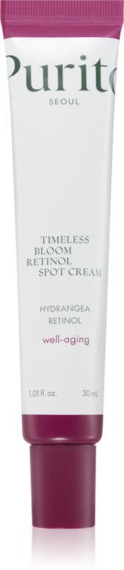 Purito Timeless Bloom Retinol Spot Cream tratament local impotriva ridurilor din zona ochilor 30 ml
