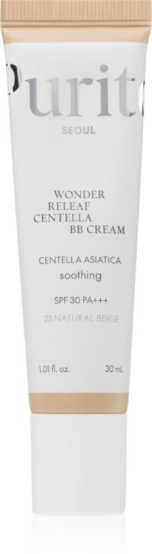 Purito Wonder Releaf Centella BB Cream crema BB cu efect de iluminare cu efect calmant