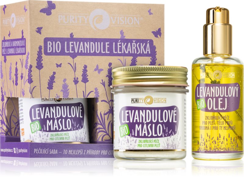 Purity Vision BIO Lavender set cadou cu lavanda