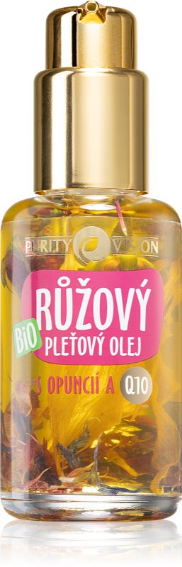 Purity Vision BIO Rose ulei facial de reintinerire de trandafir 45 ml