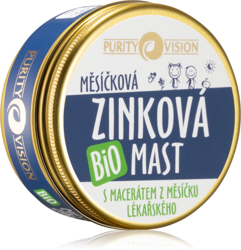 Purity Vision BIO Marigold unguent de gălbenele și zinc 70 ml