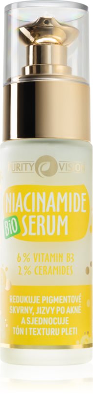 Purity Vision BIO Niacinamide ser pentru uniformizarea nuantei tenului 30 ml