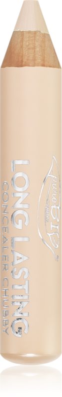 puroBIO Cosmetics Long Lasting Chubby anticearcan cu efect de lunga durata in creion culoare 025L Light 3,3 g