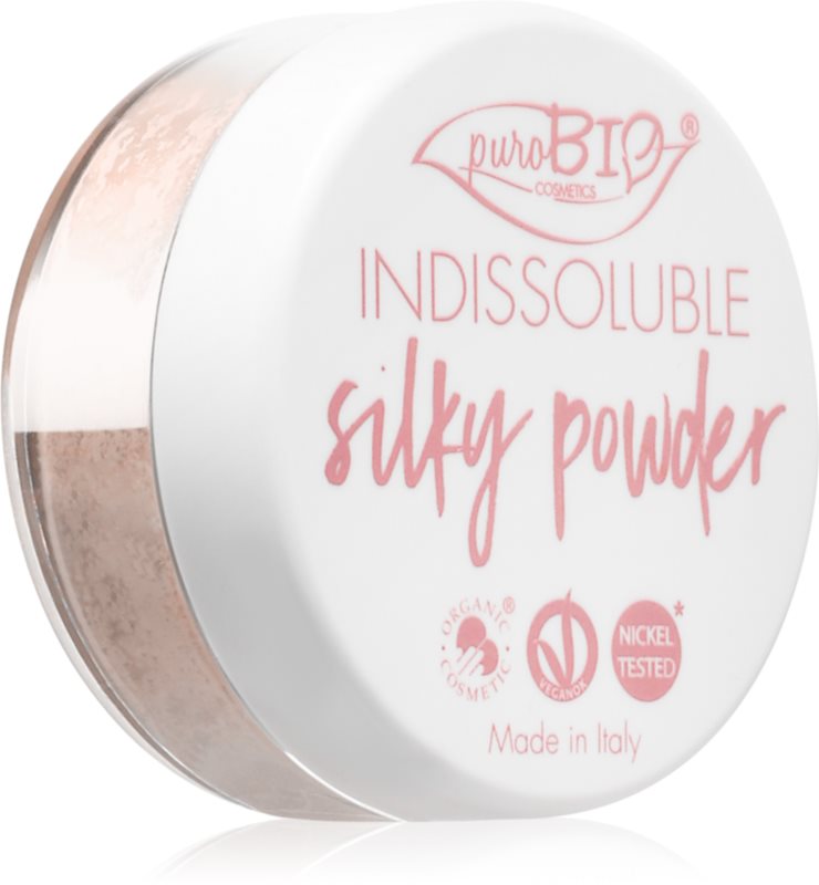 puroBIO Cosmetics Indissouble pudra pulbere matifianta