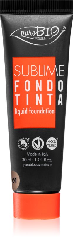 puroBIO Cosmetics Sublime fond de ten lichid