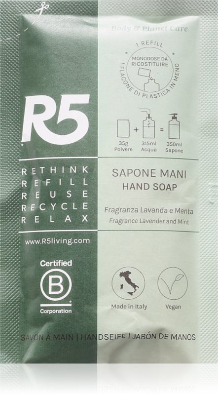 R5 Refill Săpun lichid pentru mâini rezervă 35 g