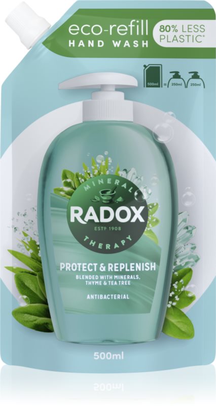 Radox Thyme on your hands? săpun lichid antibacterial 500 ml