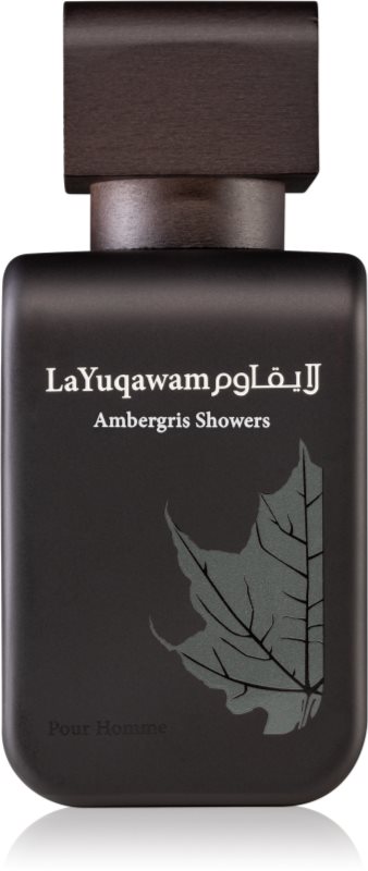 Rasasi La Yuqavam Ambergris Showers Eau de Parfum pentru bărbați 75 ml