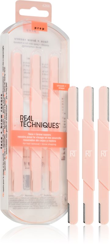 Real Techniques Original Collection Prep brici faciale 3 buc
