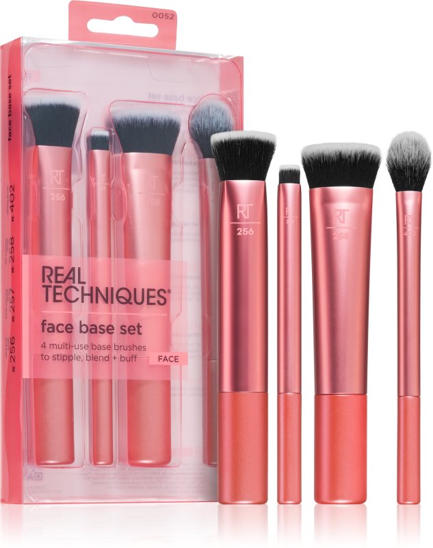 Real Techniques Original Collection Face set perii machiaj pentru look perfect 4 buc