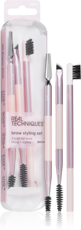 Real Techniques Original Collection Brow set pentru aranjarea sprâncenelor 3 buc