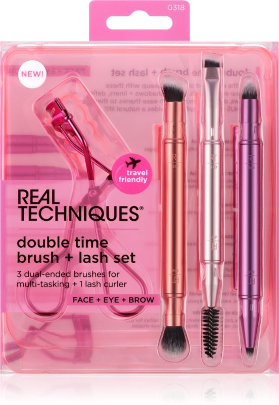 Real Techniques Double Time set perii machiaj