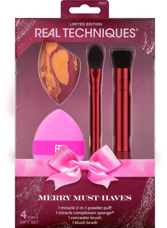 Real Techniques Marry Must-Haves set perii machiaj