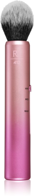 Real Techniques Custom Cheek pensula pentru aplicare fard obraz 3 in 1 1 buc