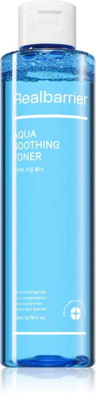 Real Barrier Aqua Soothing Toner tonic hidratant pentru netezirea pielii 200 ml