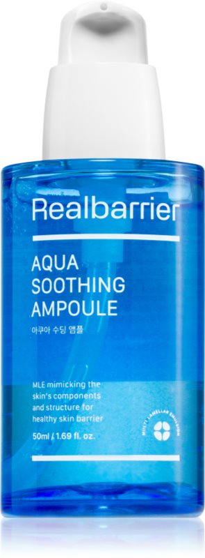 Real Barrier Aqua Soothing Ampoule ser facial hidratant cu efect calmant 50 ml