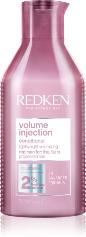 Redken Volume Injection conditioner pentru volum pentru par fin 300 ml