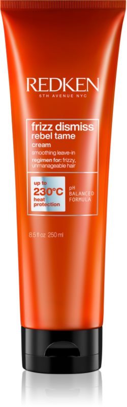 Redken Frizz Dismiss crema termo-protectoare pentru netezirea parului indisciplinat 250 ml