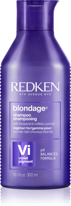 Redken Color Extend Blondage sampon violet neutralizeaza tonurile de galben 300 ml