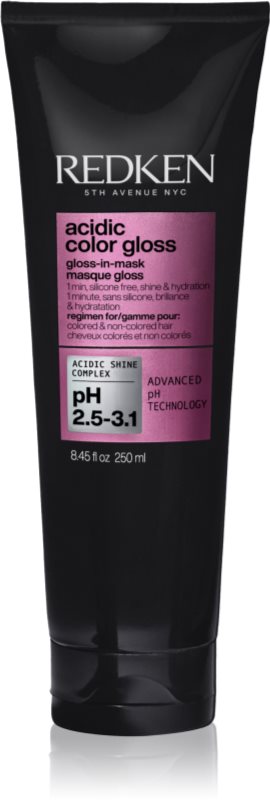 Redken Acidic Color Gloss Gloss-in-Mask mască nutritivă și hidratantă pentru păr pentru un par stralucitor si catifelat