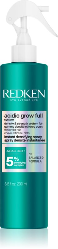 Redken Acidic Grow Full System Instant Densifying Spray spray pentru volum pentru un aspect perfect al parului 190 ml