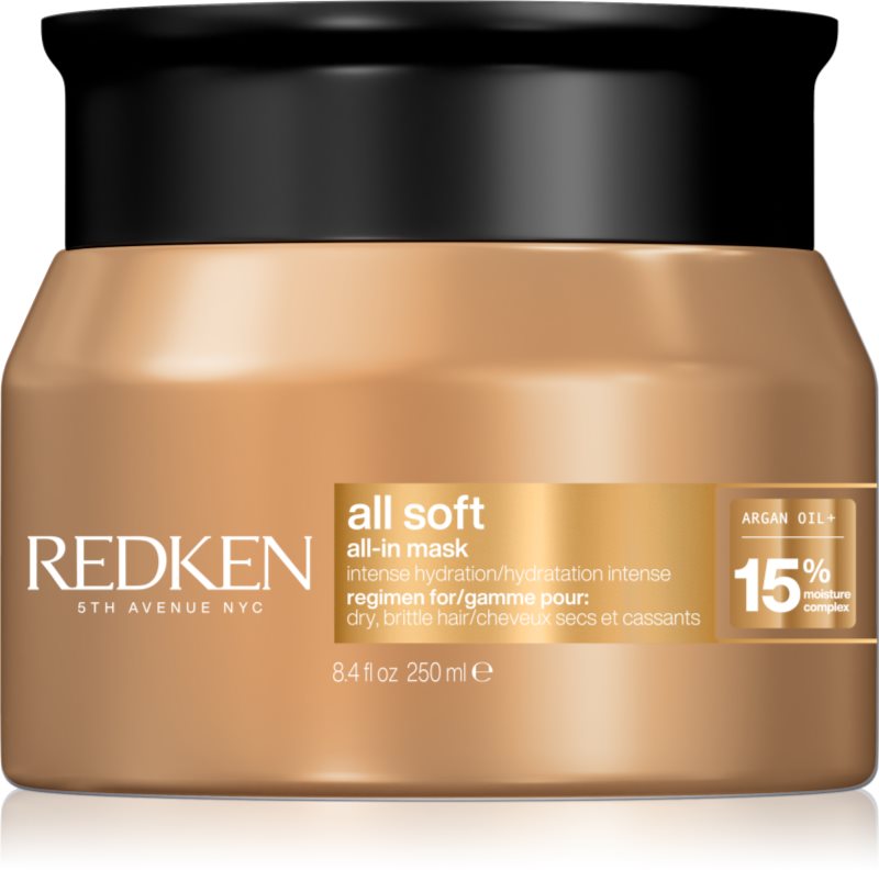 Redken All Soft mască de hidratare profundă pentru par uscat