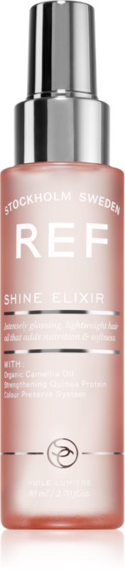 REF Shine Elixir elixir pentru un plus de strălucire și păr mătăsos 80 ml