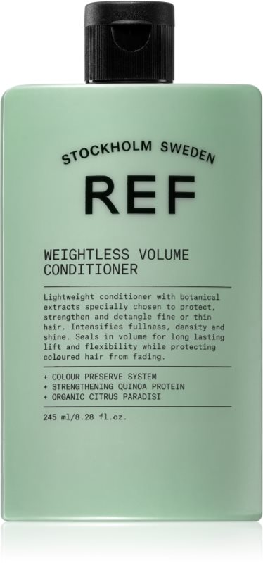 REF Weightless Volume Conditioner Balsam pentru par fin si moale. volum de la radacini