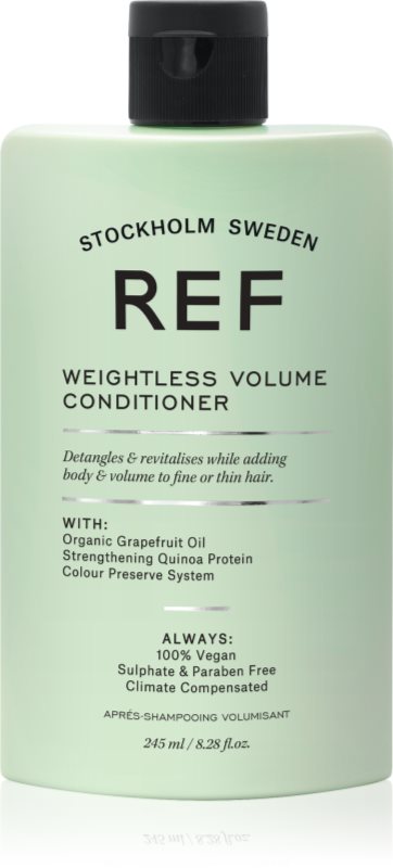 REF Weightless Volume Conditioner Balsam pentru par fin si moale. volum de la radacini
