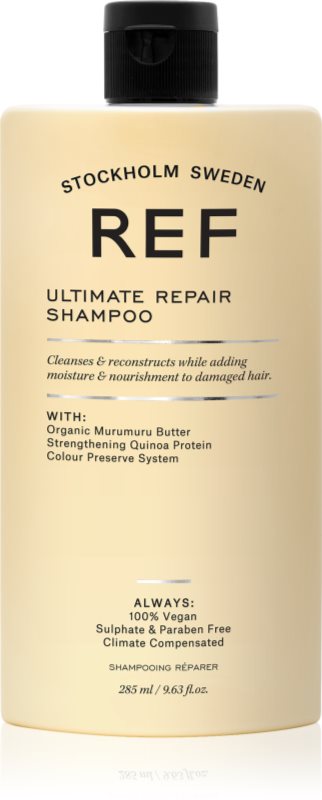 REF Ultimate Repair Shampoo șampon pentru păr tratat chimic sub stres mecanic 285 ml