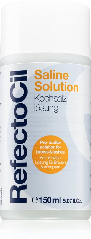 RefectoCil Saline Solution soluție pentru degresarea genelor și a sprâncenelor 150 ml