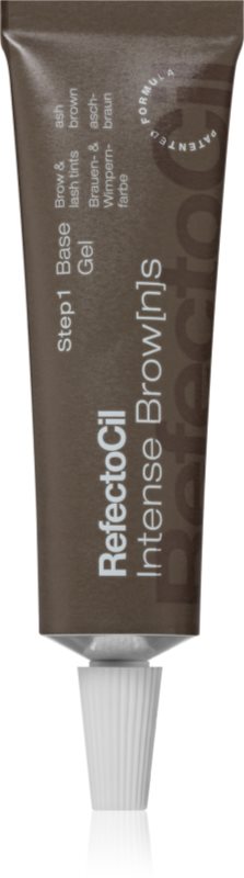 RefectoCil Intense Brow[n]s Base Gel vopsea pentru sprancene si gene cu textura de gel
