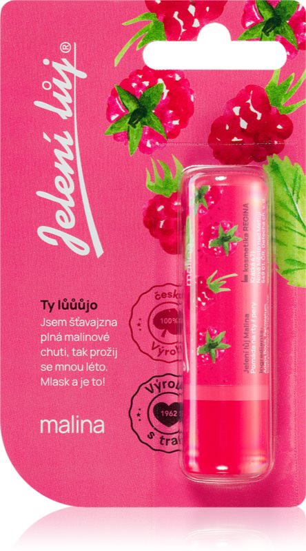 Regina Jelení lůj Raspberry balsam de buze cu arome de zmeura 4.5 g