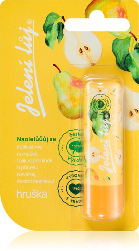 Regina Jelení lůj Pear balsam de buze cu aroma de pere cu arome de pere 4.5 g