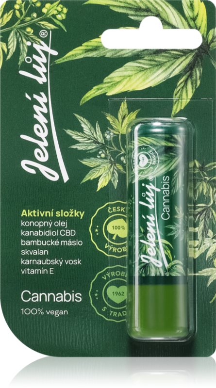 Regina Jelení lůj Cannabis balsam de buze cu ulei de canepa 4.5 g