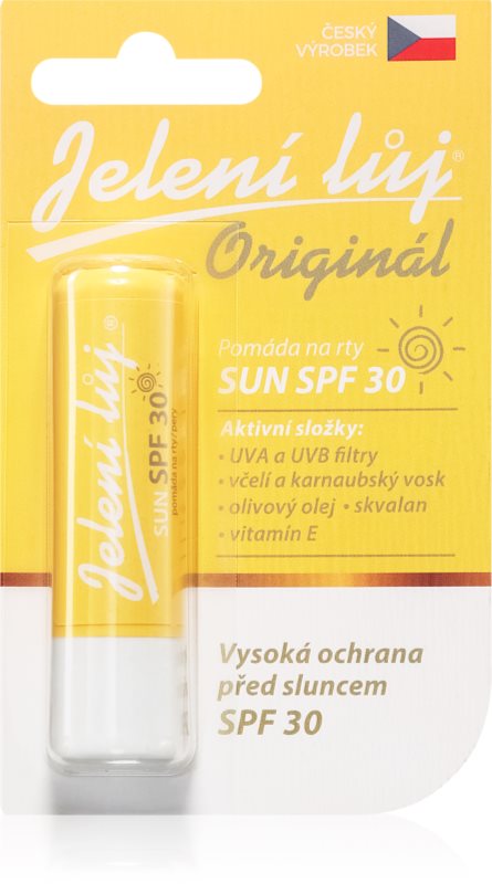 Regina Jelení lůj SUN balsam de buze SPF 30 4.5 g