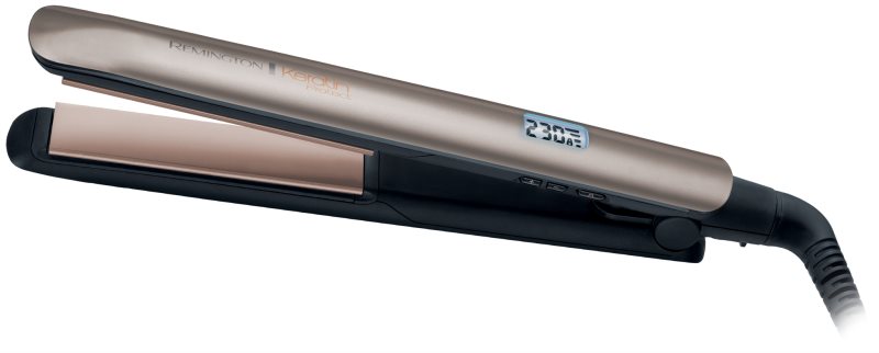 Remington Keratin Protect S8540 placa de intins parul suprafață ceramică, impregnată cu cheratină și ulei de migdale 1 buc
