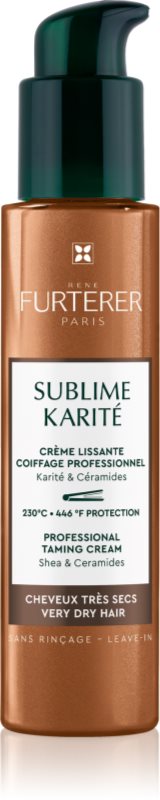 René Furterer Karité lapte termic protector pentru netezire si hidratare pentru par foarte uscat si deteriorat 100 ml