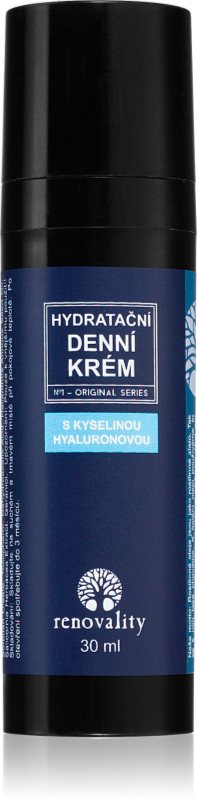 Renovality Hydrating day cream with hyaluronic acid crema de zi pentru toate tipurile de ten 30 ml