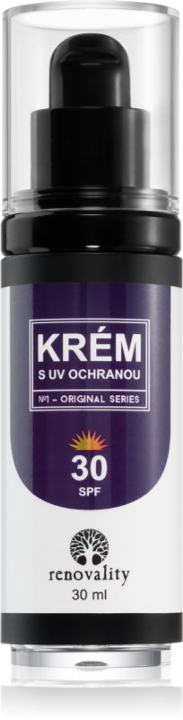 Renovality Mineral Cream with UV Protection cremă pentru față SPF 30 30 ml
