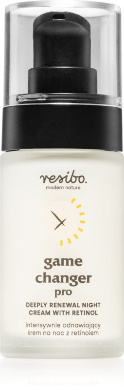 Resibo Game Changer Pro crema de noapte cu retinol 30 ml
