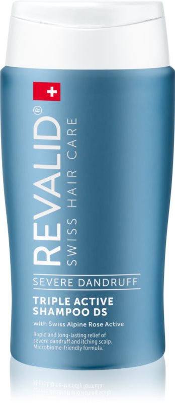 Revalid Triple Active Shampoo DS sampon delicat pentru dermatită seboreică și cazuri severe de mătreață 150 ml