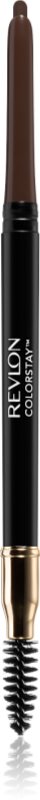 Revlon Cosmetics ColorStay™ creion dermatograf cu două capete pentru sprâncene cu pensula culoare 220 Dark Brown 0,35 g