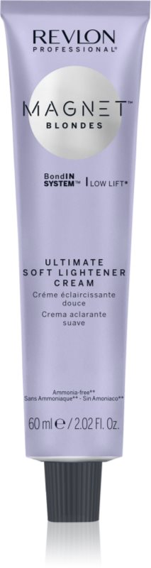 Revlon Professional Magnet Blondes Ultimate Soft Lightener Cream crema decoloranta pentru păr 60 ml